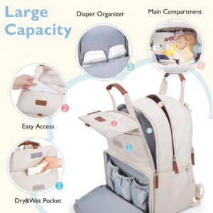 "Mommore Diaper Bag Backpack –