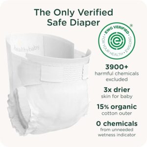 Organic Cotton Chlorine-Free Diapers with Leak Protection
