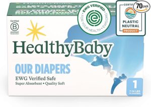 Our Diapers EWG Verified Safe and Plant-Based Diapers for Sensitive Skin