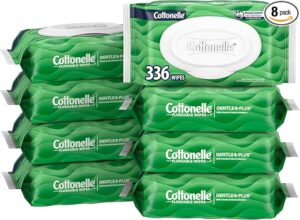 Cottonelle GentlePlus Flushable Wet Wipes with Aloe & Vitamin E pack image