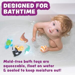: Sealed Mold Free Bath Toys – Hygienic No Hole Bath Toy Design for Kids Baby Playing with Bath Toys
