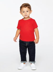 RABBIT SKINS Infant 100% Cotton Jersey Short Sleeve Tee