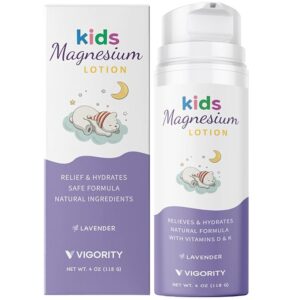 Magnesium Lotion for Kids & Babies Sleep with Lavender Oil and Shea Butter – Bedtime Calming Cream on Amazon