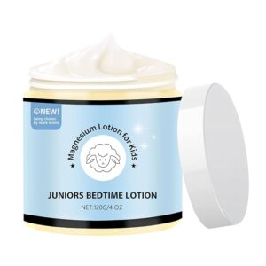 “Magnesium Lotion for Kids promoting restful sleep and relaxation before bedtime”