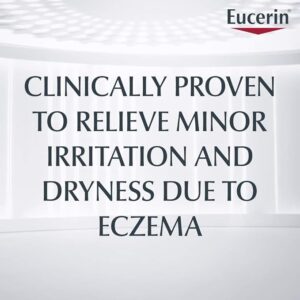 Eucerin Baby Eczema Relief Cream and Body Wash Set with Colloidal Oatmeal for Sensitive Skin