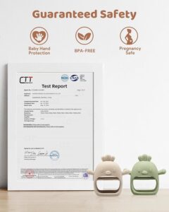 2 Packs Baby Teething Toy