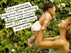 EWG Verified vegan diaper cream for sensitive baby skin