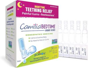 : Boiron Camilia Bedtime Liquid Doses for Nighttime Teething Relief 30 Count Pack