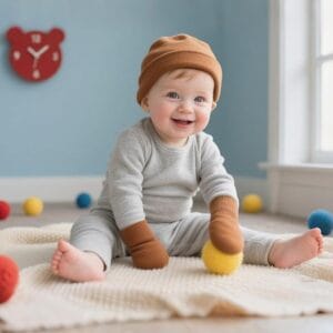 Baby Hats and Mittens Set
