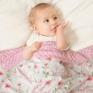 Floral Baby Blankets for Girls