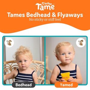 Leave-in hair cream for babies and toddlers – T is for Tame styling cream Alt 3: All-natural kids hair taming cream with coconut oil for curly or straight hair