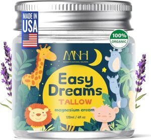 Magnesium Lotion for Kids – Lavender Scented Organic Sleep Cream