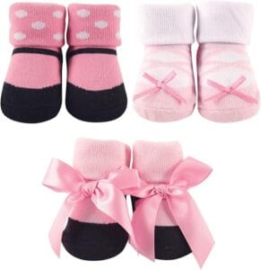 Luvable Friends unisex newborn baby terry socks soft cozy infant socks