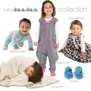 Baby Deedee Sleep Nest Sleeping Sack for newborns and infants in quilted warm wearable blanket design (0-6 months)