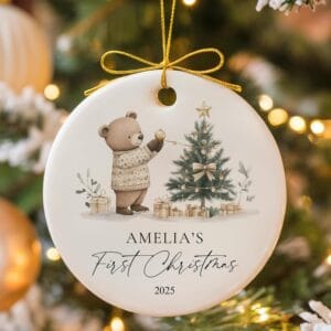 Lenox 895758 2024 Baby's 1st Christmas