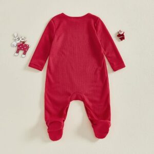 Newborn Baby Boy Girl Christmas Outfit