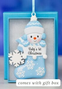 Baby’s 1st Christmas Ornament 2025