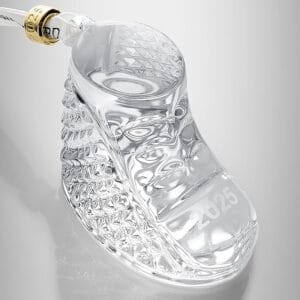 Waterford Personalized 2025 Edition Baby’s First Boot Ornament Crystal Keepsake