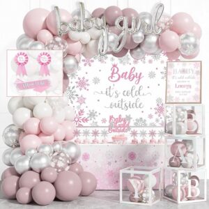 Baby It’s Cold Outside Baby Shower Decorations