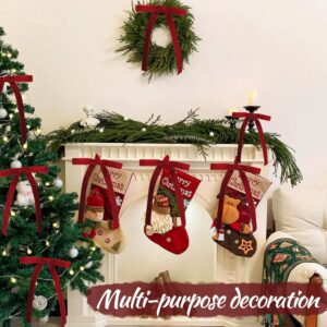 AYGXU Velvet Bows for Christmas Decor