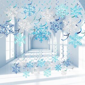 Sumind 30 Pcs Winter Party Wonderland Decorations