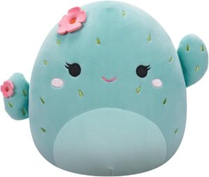 Image Alt Text: Squishmallows 12 inch Graciela The Mint Barrel Cactus plush toy, soft and huggable