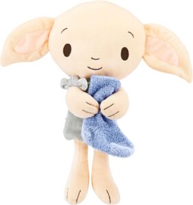 Kids Preferred Harry Potter Dobby plush stuffed animal 15 inches holding iconic sock, soft and safe toy for babies toddlers and kids