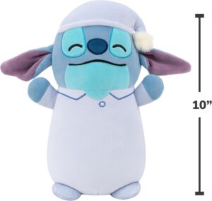 Squishmallows Disney Pajama Stitch HugMees 10 inch ultrasoft plush toy