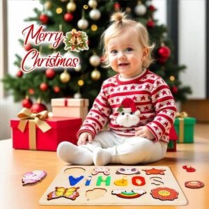 “Personalized Name Puzzle for Kids – Custom Wooden Puzzle for Toddlers 1–3 with colorful letters”