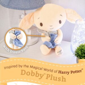 Kids Preferred Harry Potter Dobby plush stuffed animal 15 inches holding iconic sock, soft and safe toy for babies toddlers and kids