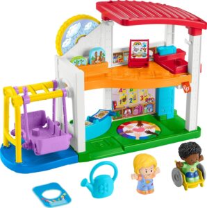 “Fisher-Price Little People Play for All School toddler playset with 2 figures and accessories”