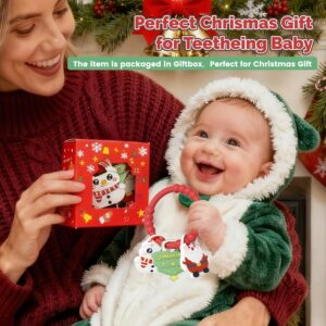 Christmas Baby Teething Ring