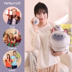 SQEQE Siamese Cat Plush