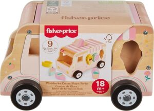 Fisher-Price Wood Toddler Toy Ice Cream