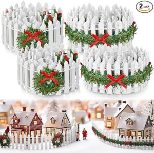 Christmas Fairy Garden Fence
