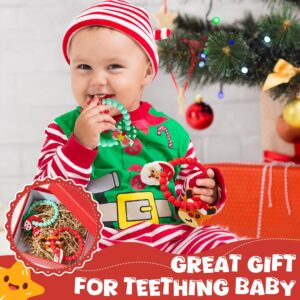 Christmas Baby Silicone Teether Toys