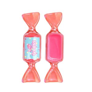 M&U MAKE YOU UP 6pc Candy Sweet Lip Gloss Set for Kids – Fun, colorful lip glosses in candy and ice cream shapes.