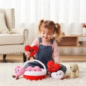 Baby First Valentines Basket Playset