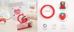 Valentine’s Baby Teething Toy